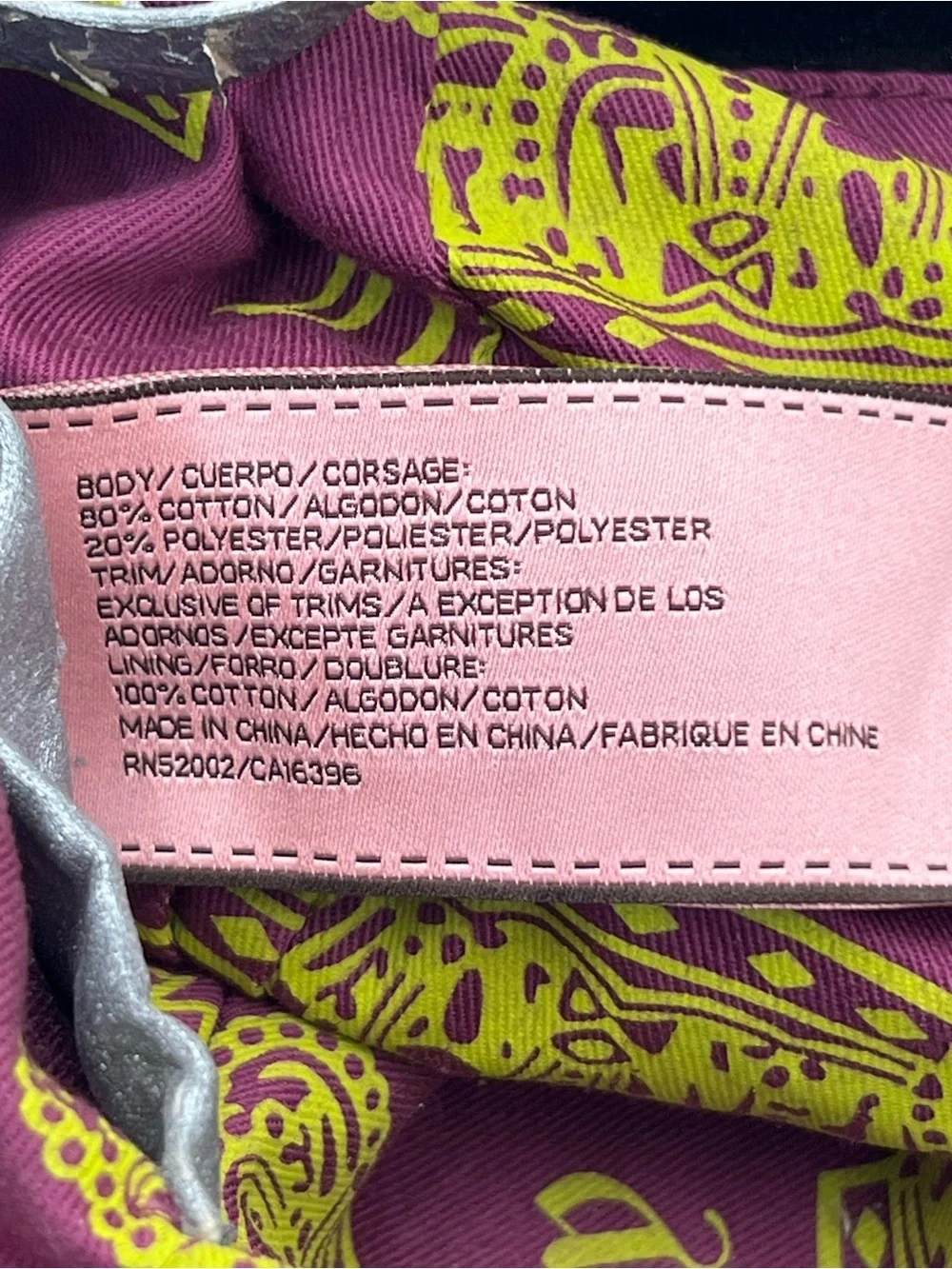 Vintage Y2K Juicy Couture Black Velour Hobo Bag Neon Yellow Scottie Crown Logo